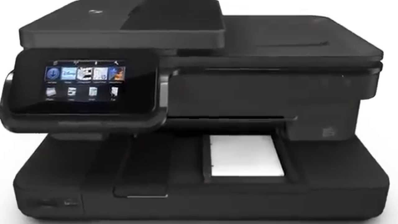 HP Photosmart 7520 e-All-in-One Wireless Printer at HuntOffice.ie - YouTube