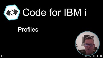 4. Getting Started with VS Code for i: Profiles