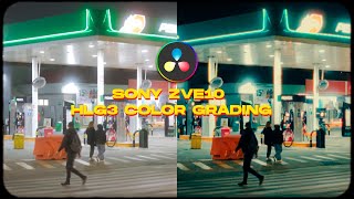 COMO EDITAR EL COLOR de VIDEOS en HLG3 | SONY ZVE10