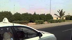 Moving on King Fahad Street in Jeddah City