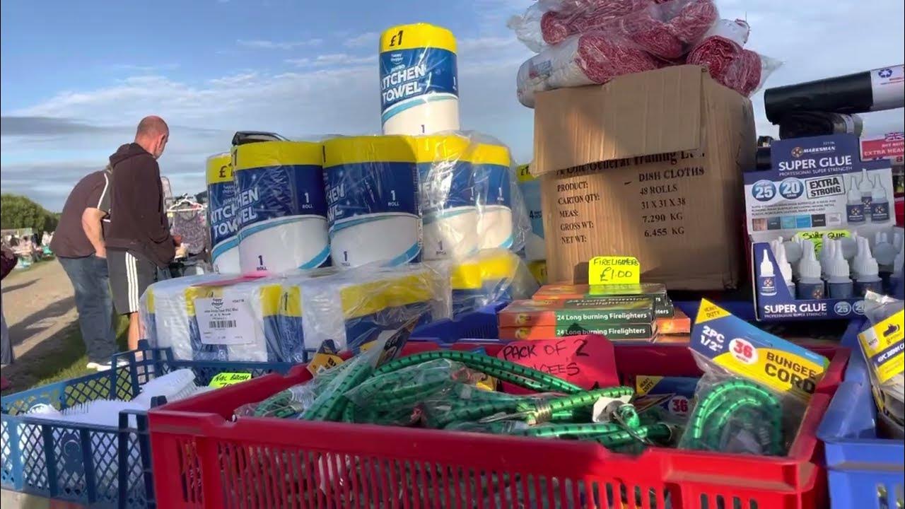 Lovely weather Sunday 3 July Ashley heath car boot sale Wimborne Dorset