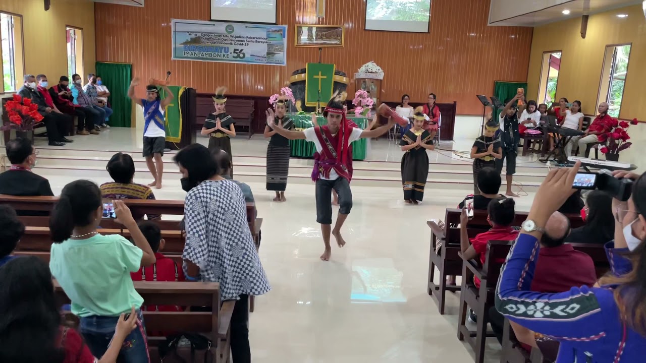 Tarian Myama tawahuk ity #Hut Iman Ambon