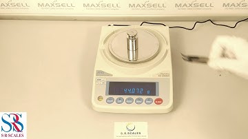 AND FZ500I CALIBRATION