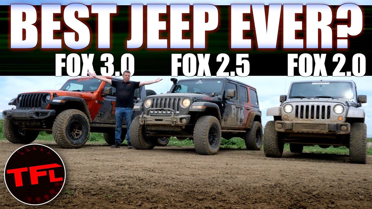 Which Jeep FOX Shocks Suspension System and Tire Size Is Best For You? Find  Out Right Here! - YouTube