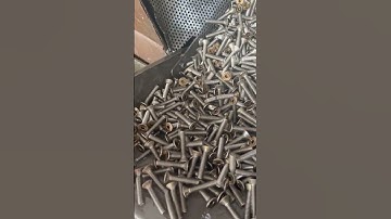 Production process of countersunk hexagon socket screw thread