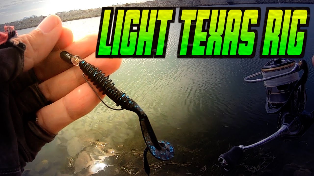 Light Texas rig] How to fish? [Saltwater fishing] [Tutorial] 