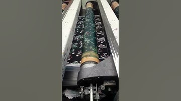 #Reactive Print on rotary Printing Machine ||