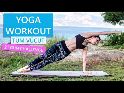 21 Gün Yoga Workout Challenge | Tüm Vücut Sıkılaştırma