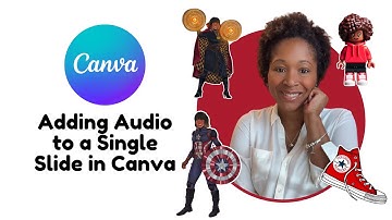 How to Audio to a Single Slide in Canva