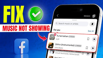 How To Fix Facebook Music Not Showing All Songs on iPhone | FB Story Music Not Showing Songs