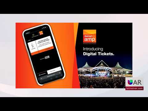 Walmart Amp presenta boletos digitales