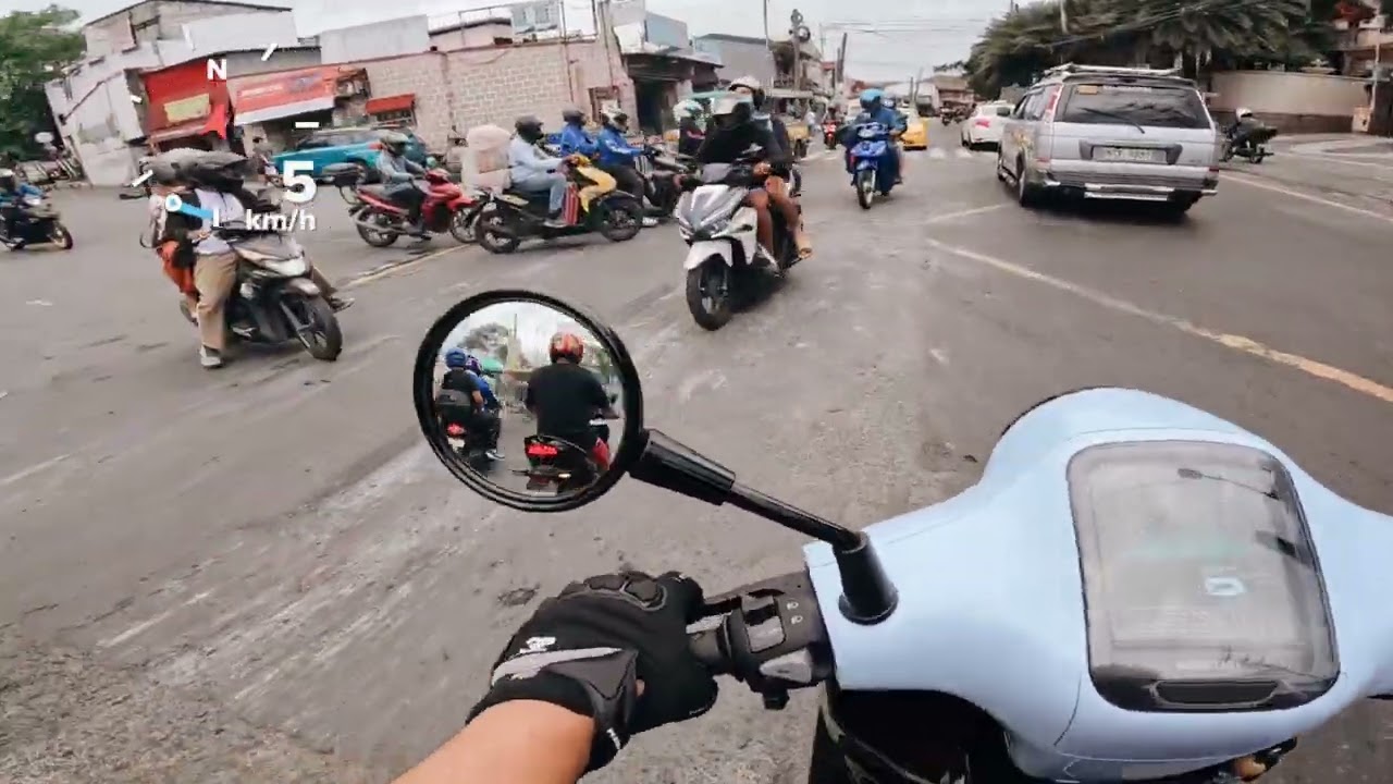 Motorstar easyride125fi legend | short ride from Las Pinas to Pasay | Mio racing | donic kinick