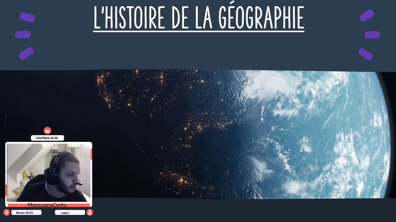 L'histoire de la géographie