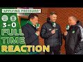 Celtic 30 st mirren  applying as much pressure as we can  fulltime reaction