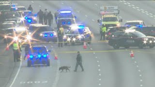 I-85 South reopens after 1 dead, 1 injured in shooting that closed interstate for hours