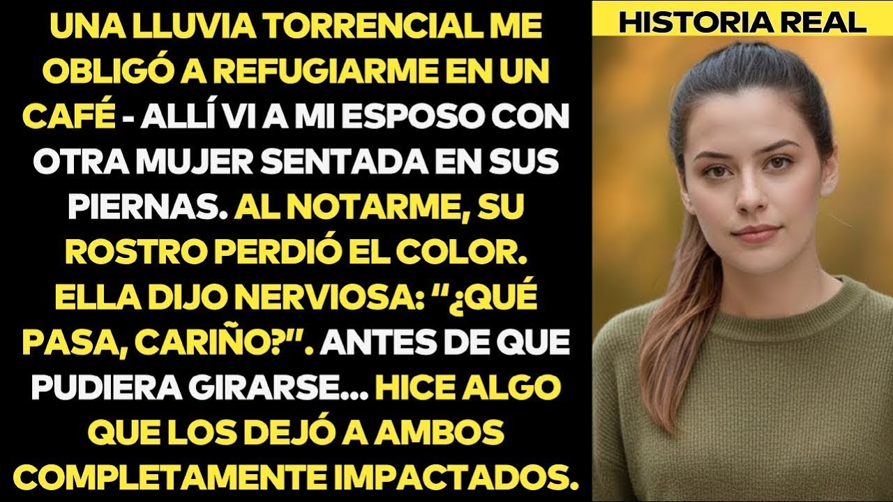 Encontré A Una Mujer Sentada En El Regazo De Mi Esposo En Un Café   Se Puso Pálido Verme