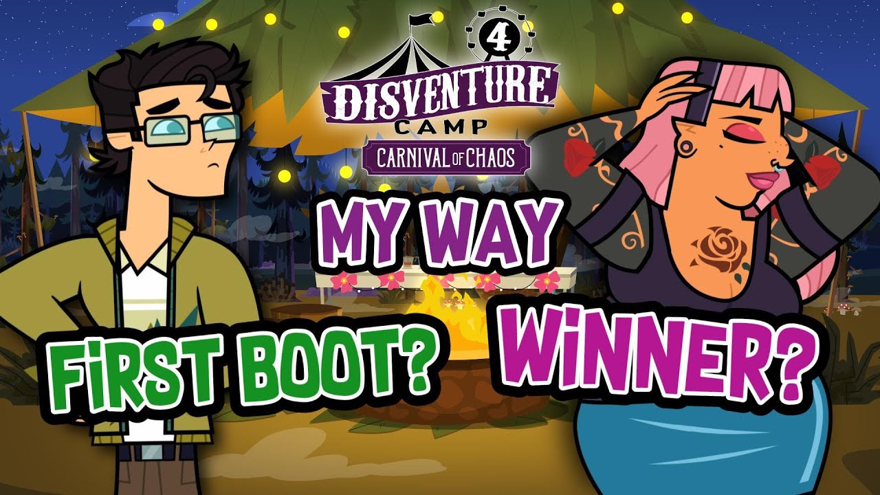 Disventure Camp 4: Carnival of Chaos – My Way! | Alternate Elimination Order