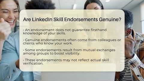 Are LinkedIn Skill Endorsements Genuine? - Everyday-Networking