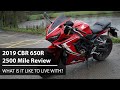 Honda CBR650R 2019 | 2500 Mile Owners Review | What is it really like to live with?
