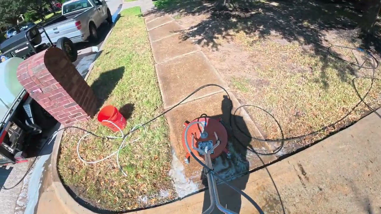 Watch years of GRIME melt off Ms. Betty’s driveway with EASE!! 