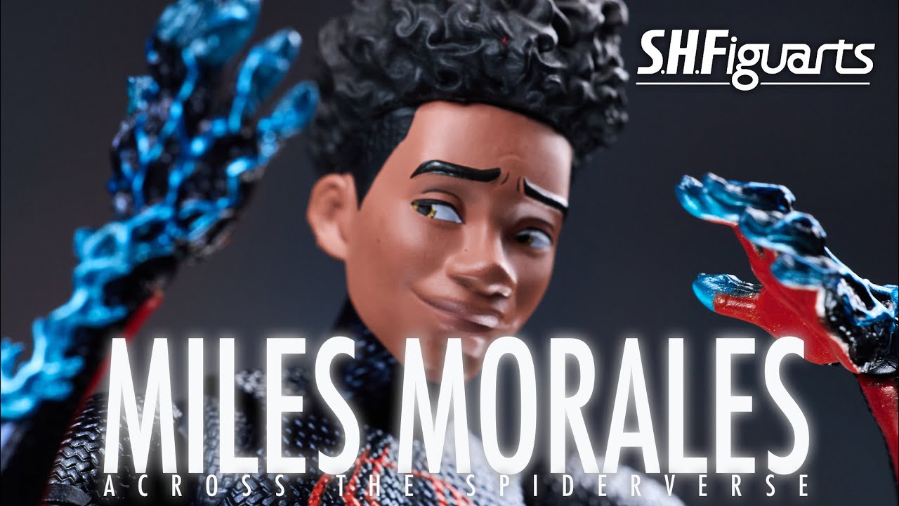S.H.Figuarts Miles Morales - Rooftop Edition - Review - YouTube