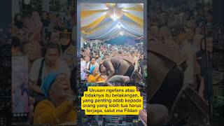 Tetap hormat kepada yang lebih tua walau nama sudah menggema dimana-mana #artis #fildan