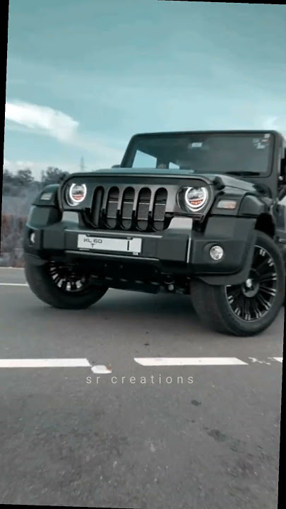 Jaam Hathon Se Chalakne Na Dunga !! Song Status 🥰 Black Lover 🖤 Thar Status (Mahindra Thar)#shorts