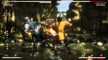 MKX - Scorpion (Inferno) 1 Meter 37% Combo