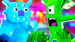 TALL VICTOR VS DR.FLUFFYPANTS in Garten Of BanBan Chapter 4 (Minecraft Animation)