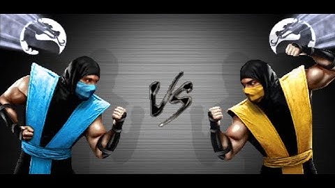 Sub-Zero VS Scorpion ( MUGEN BATTLE MK )