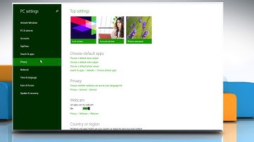 How to change default apps by file type on a Windows® 8.1 PC