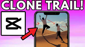 CapCut Tutorial - Freeze Frame Clone Trail Effect with ONE CLICK! (2024)