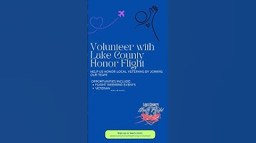 Volunteers #lakecountyhonorflight