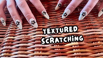 ASMR Textured Scratching for Sleep, Study and Tingles | No Talking | 1 Hour