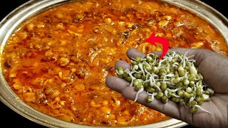 வீடே மணக்கும் பச்சை பயறு குழம்பு | pachai payaru Kulambu | Green moong dal Recipe | kulambu varities