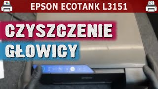 EPSON ECOTANK L3151 🖨️ Czyszczenie głowicy... i testy