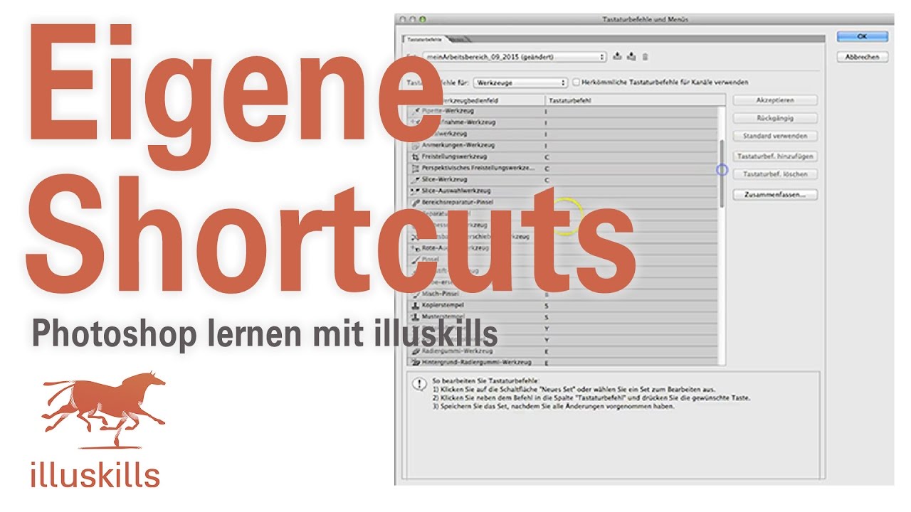 Photoshop Shortcuts Belegen Youtube