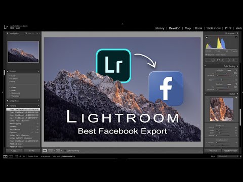 LIGHTROOM - Kako izvažati fotografije za FaceBook?!