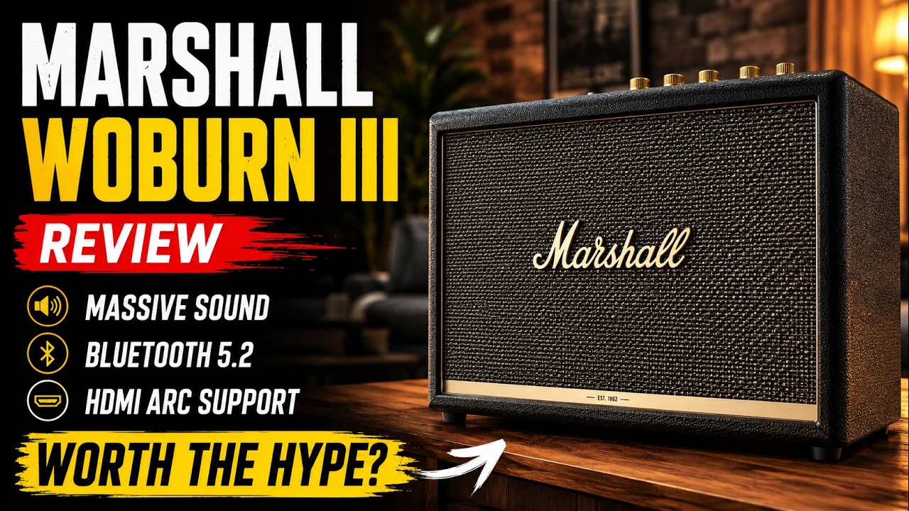 Marshall Woburn III Review – Best Premium Speaker 2026 - YouTube