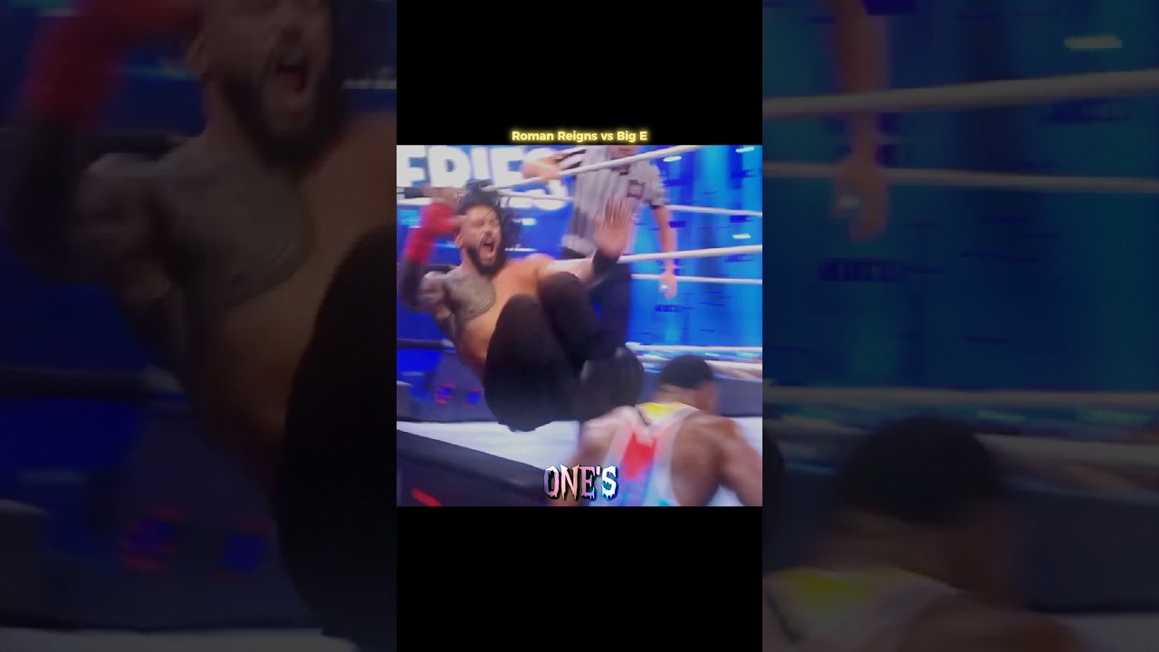 Roman Reigns vs Big E Champion vs Champion match edit 🥶 