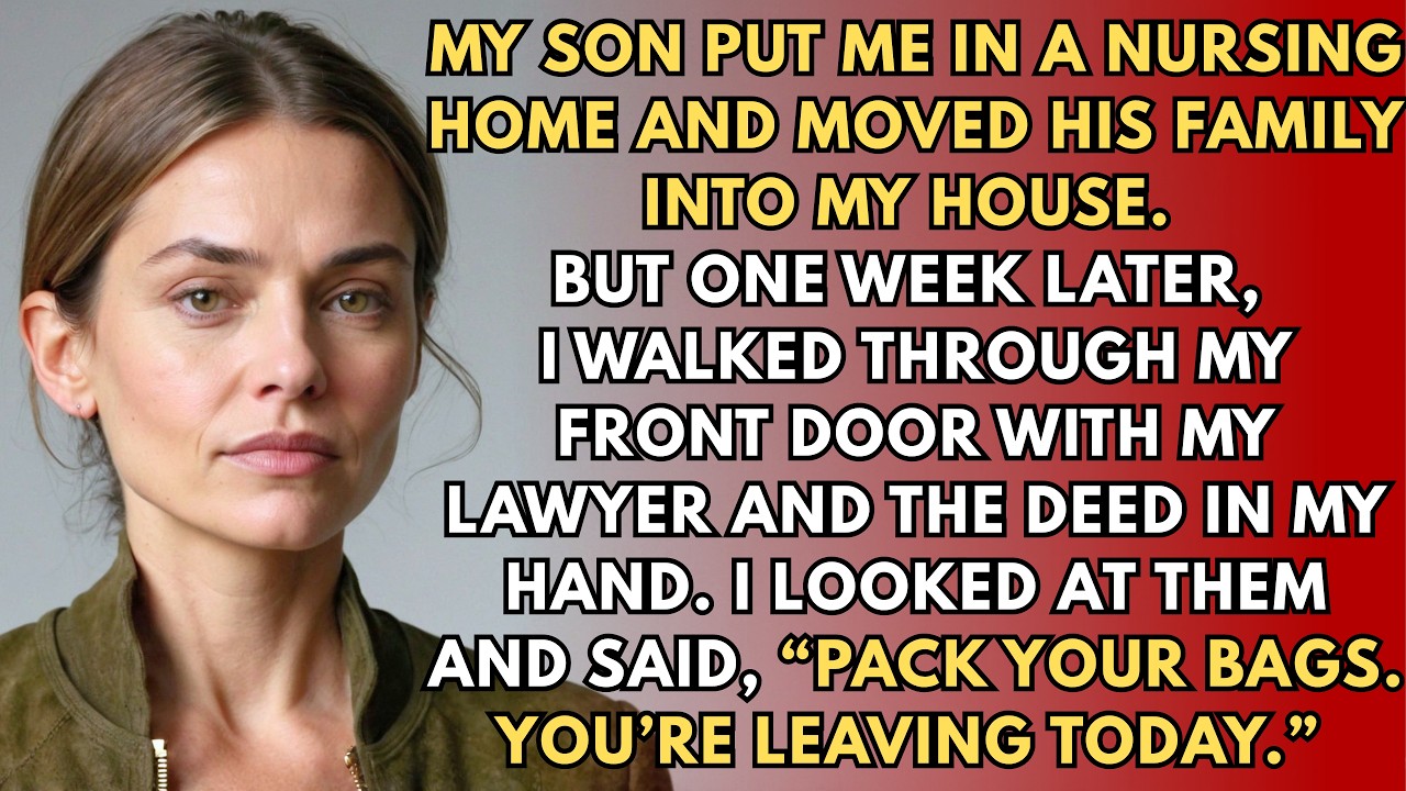 My son and his wife moved in "temporarily," and within weeks, my own daughter-in-law was snatching groceries from my hands and telling me I belonged in a care facility. Then I found a box of my...