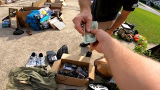 We Made Over $1000 At Our Garage Sale (and filmed it)