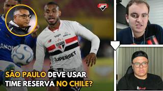 SÃO PAULO: ROGER MACHADO DEVE IR COM TIME RESERVA OU FORÇA TOTAL PARA O CHILE?