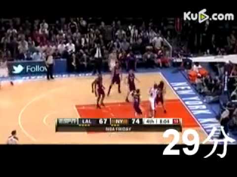 -NBA Jeremy Lin 38 plus 7 full Record.flv