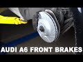 Audi A6 (C7) Front Brakes Installation | Rotors and Pads Replacement!