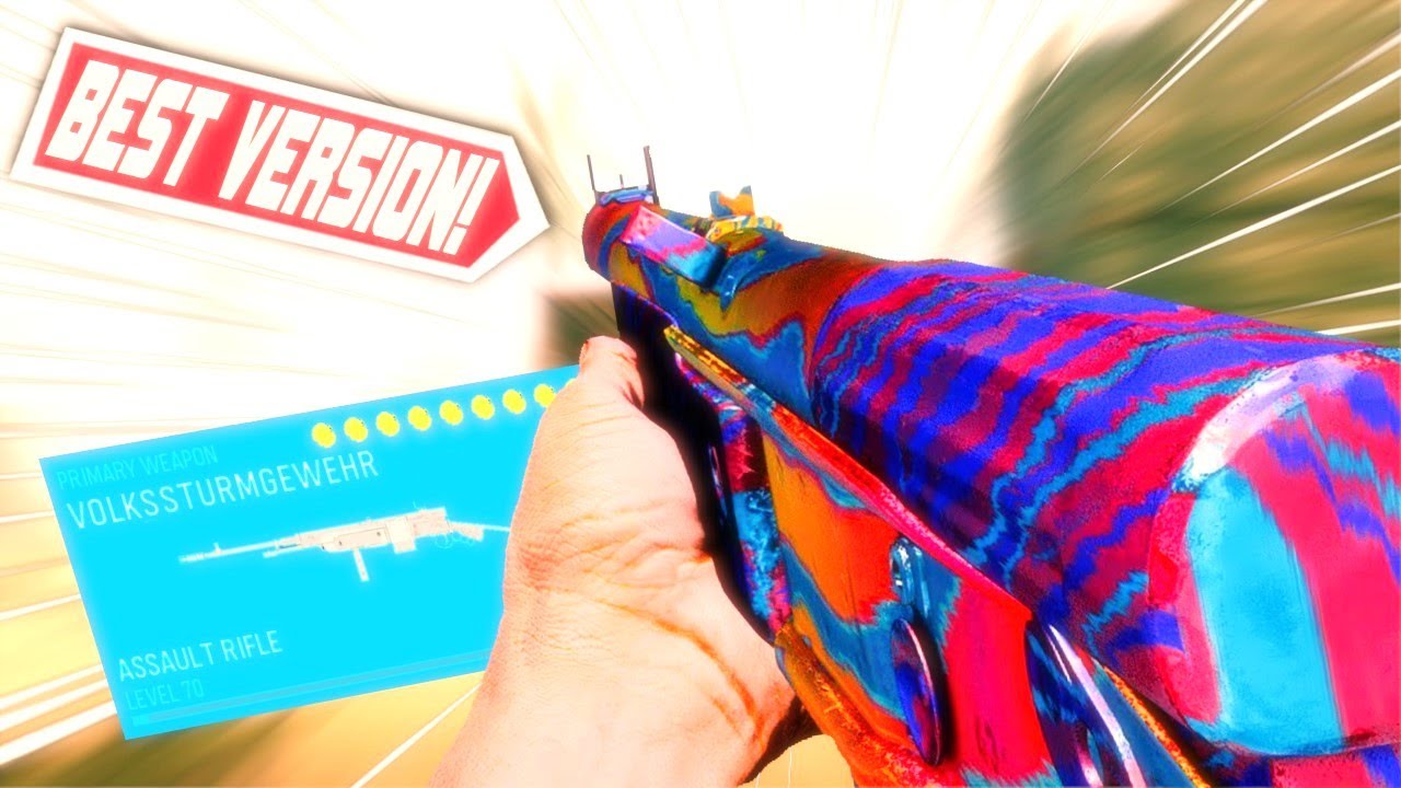 the *NEW* VOLK SETUP is DISGUSTING in VANGUARD! 🐐 (Best Volkssturmgewehr Class Setup)