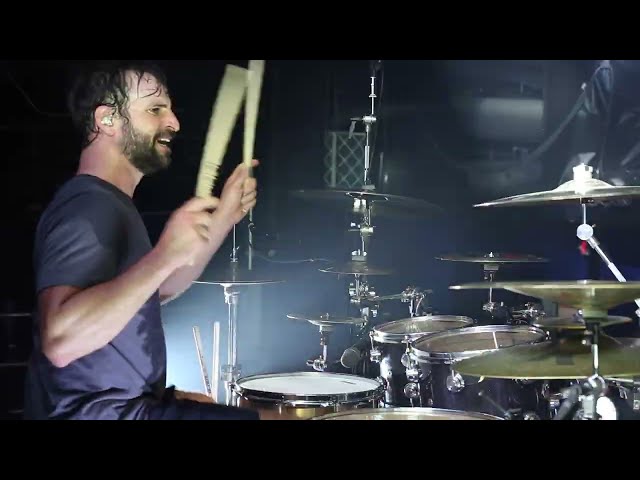 August Burns Red - Whitewashed (Matt Greiner) Drum Cam [Atlanta, GA] class=