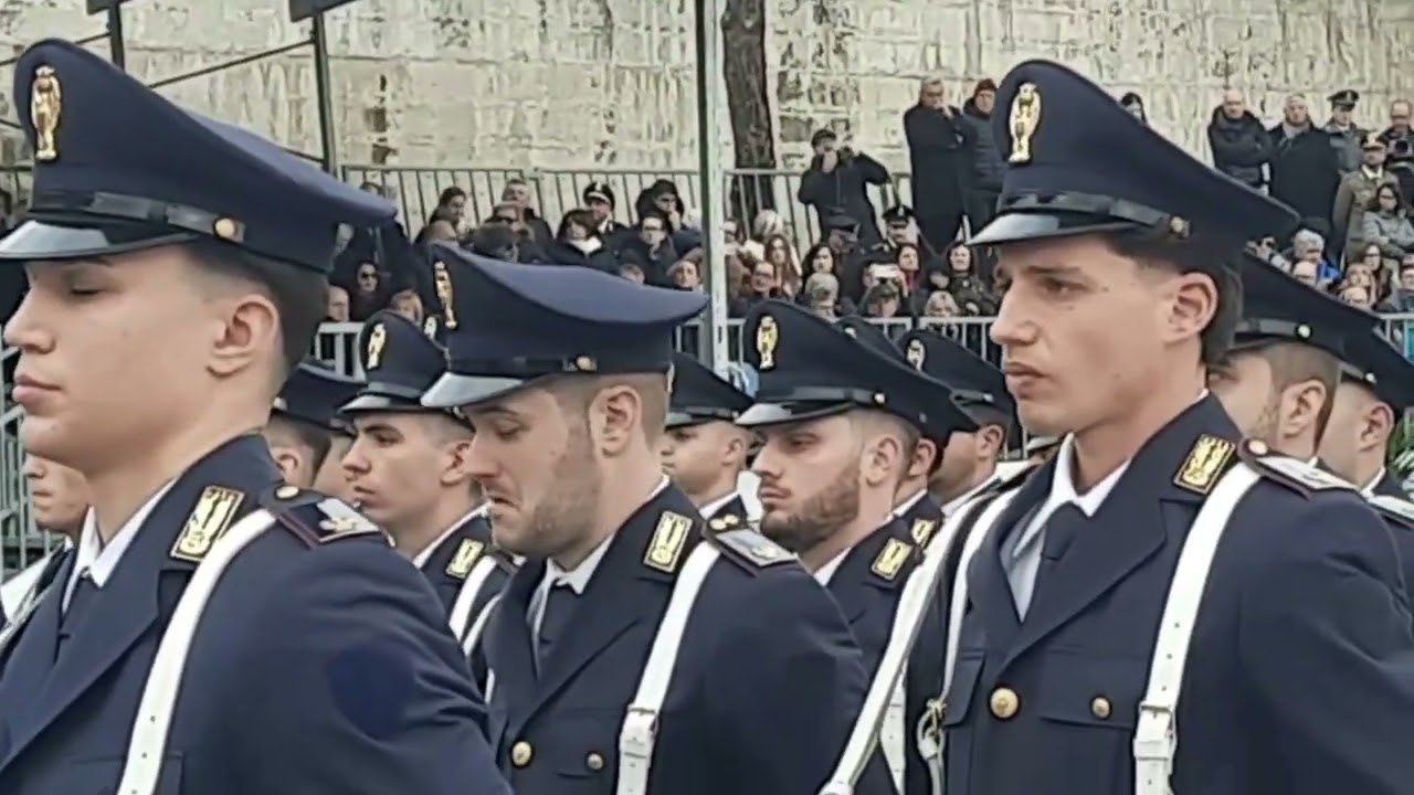 Campobasso,giuramento 227°corso  Agenti di Polizia di Stato (12.12.24) Con 