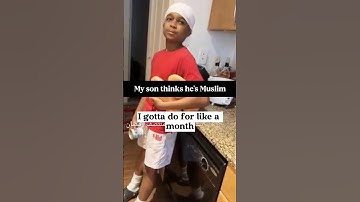 Young Boy Explains His First Ramadan to Non-Muslim Father #Ramadan #RevertStory#YoungMuslim #shorts