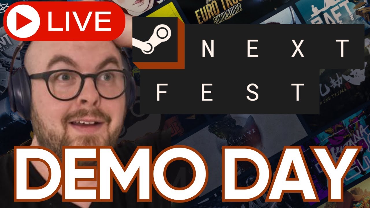 LIVE The 2024 Steam Next Fest Demo Jamboree YouTube